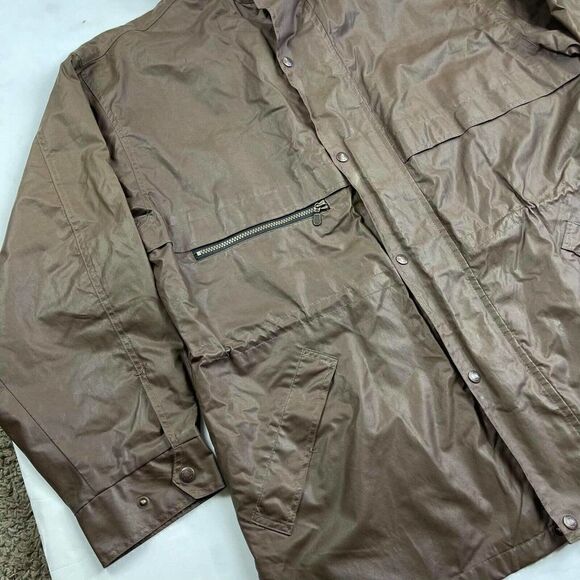 VTG AUSTRALIAN OUTBACKS Men's Jacket Canada Made Size  L SUPERWAX windbreak Coat - Picture 4 of 12